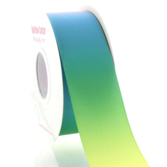 1.5" Soft Pastel Ombre Grosgrain Ribbon