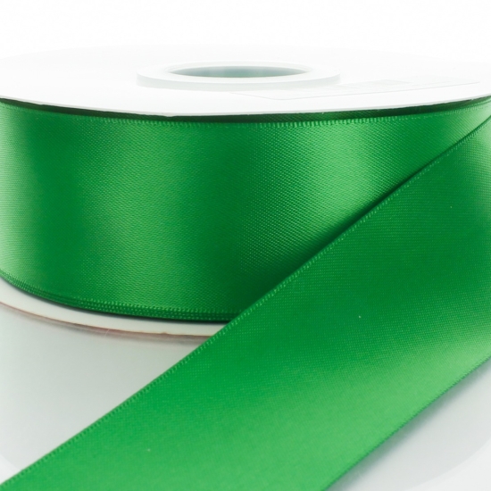 Emerald Green Double Faced Satin Ribbon 580