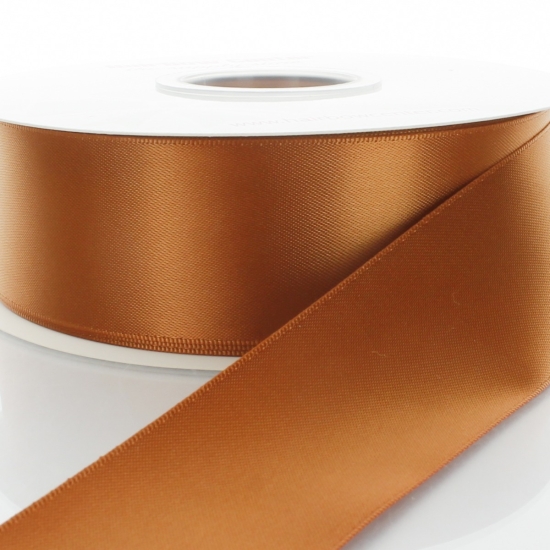 Copper Double Faced Satin Ribbon 785