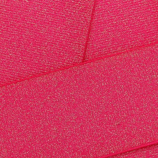 Shocking Pink Dazzle Glitter Grosgrain Ribbon 175