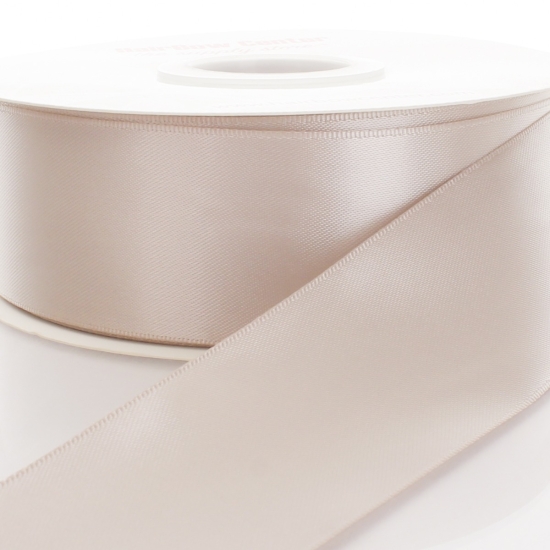 Taupe Double Faced Satin Ribbon 823