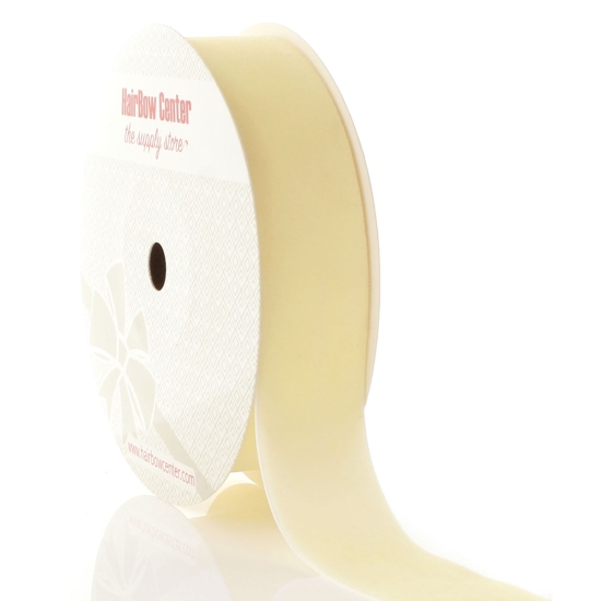 Cream Velvet Ribbon