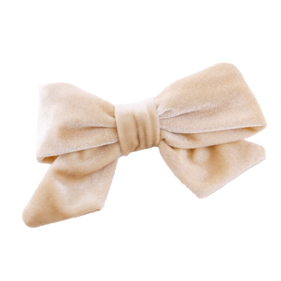 5" Velvet Tied Bow DIY