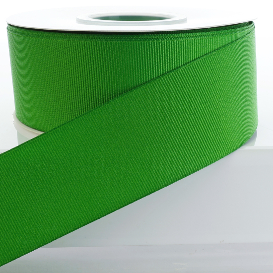 Emerald Green Textured Grosgrain Ribbon