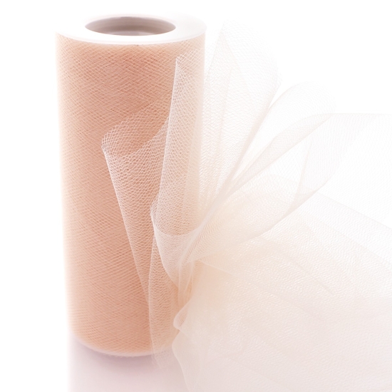 Barely Peach Tulle