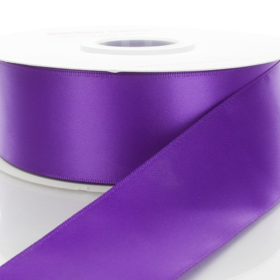 Purple Double Faced Satin Ribbon 465