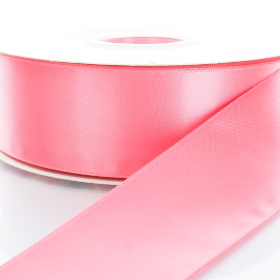 Coral Rose Double Faced Satin Ribbon 210