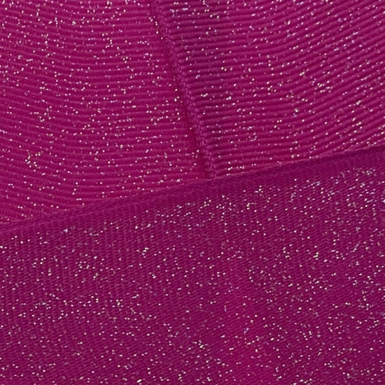 Royal Orchid Dazzle Glitter Grosgrain Ribbon 462