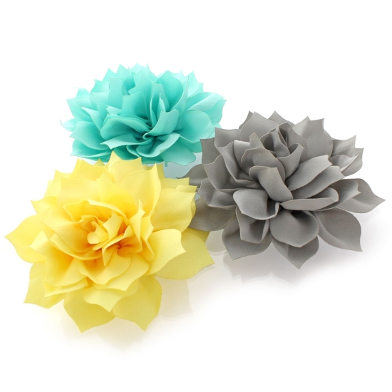 4.5" Large Petal Blossom Hair Flower