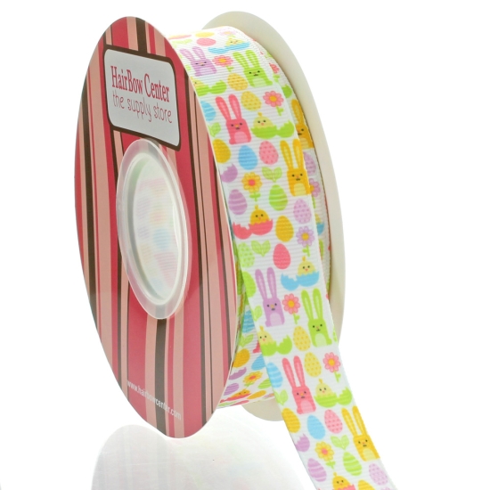 7/8" Easter Time Grosgrain Ribbon