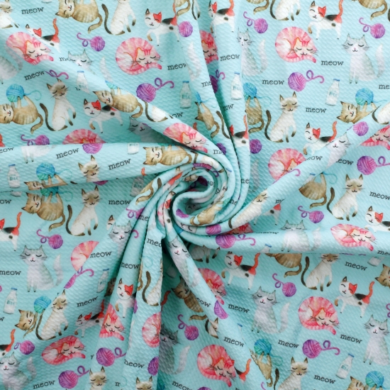 Cats Bullet Fabric