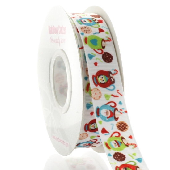 7/8" Hot Cocoa Grosgrain Ribbon