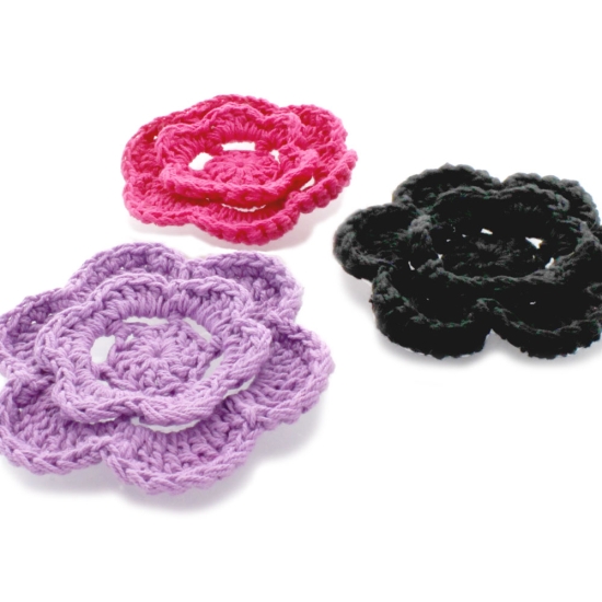 Cotton Crochet Flower