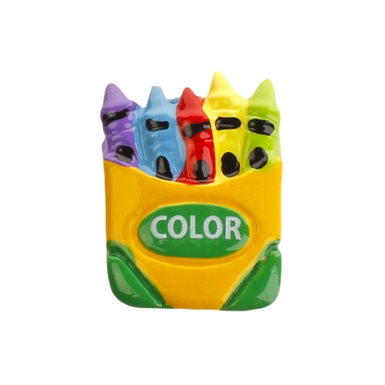 Crayons Flatback Craft Embellishment