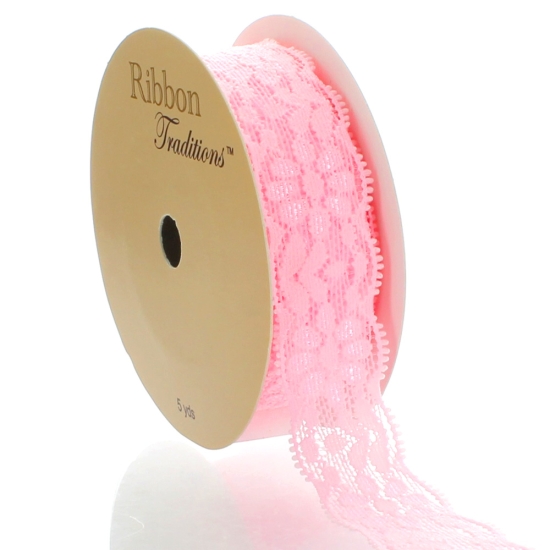 7/8" Stretch Elastic Lace Trim