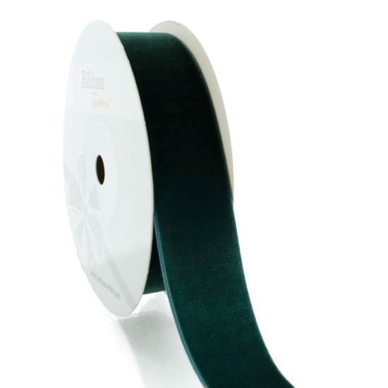 Hunter Green Velvet Ribbon