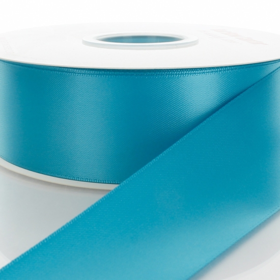 Vivid Blue Double Faced Satin Ribbon 325