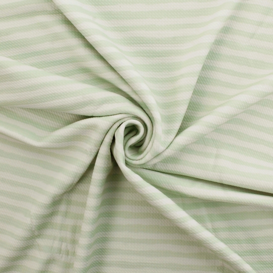 Sage Green Brush Stroke Stripes Bullet Fabric