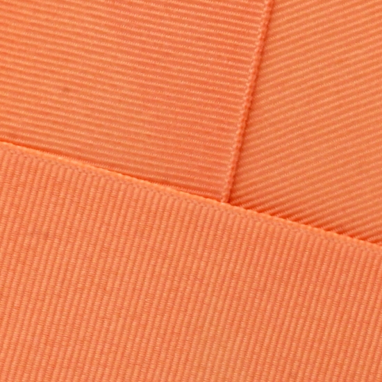 Apricot Grosgrain Ribbon Offray 2725