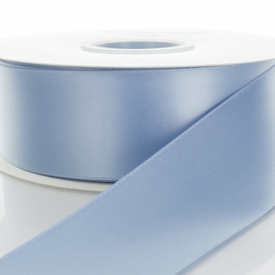 Smoky Blue Double Faced Satin Ribbon 332