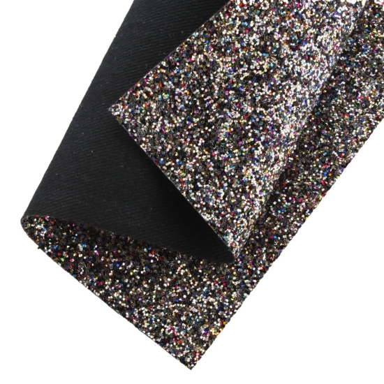 Chunky Glitter Canvas Sheets Bejeweled