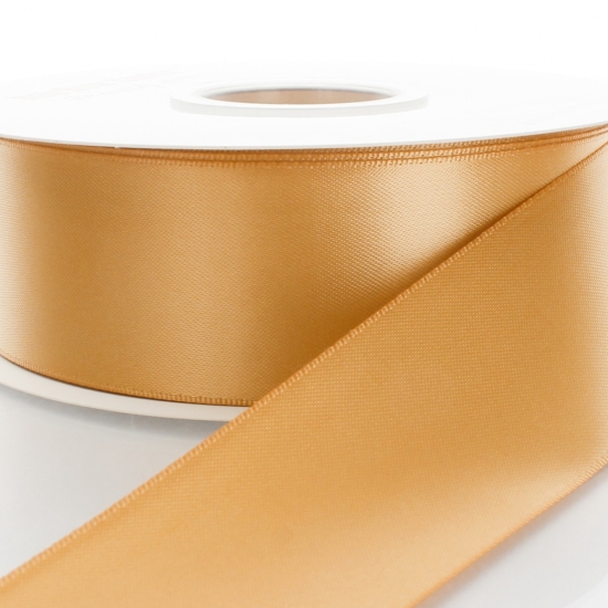 Old Gold Double Faced Satin Ribbon 690