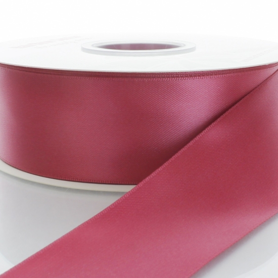 Rosy Mauve Double Faced Satin Ribbon 169