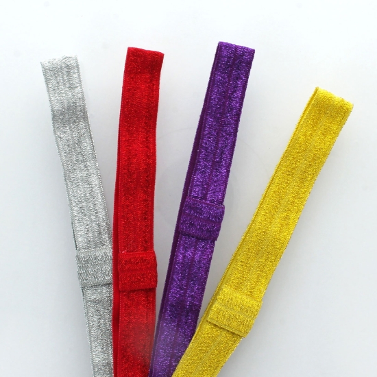 Sparkle Fold Over Elastic Headband