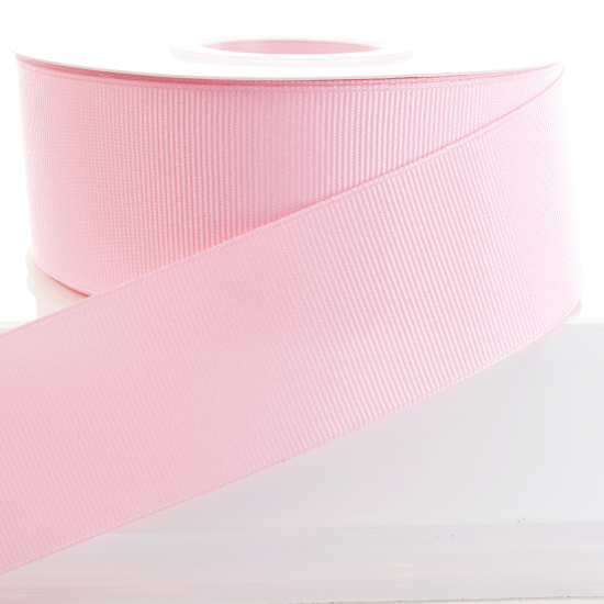 Pink Textured Grosgrain Ribbon