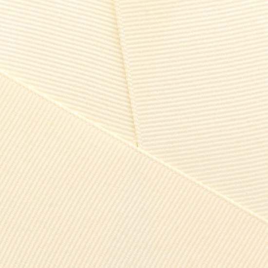 Cream Grosgrain Ribbon Offray 815