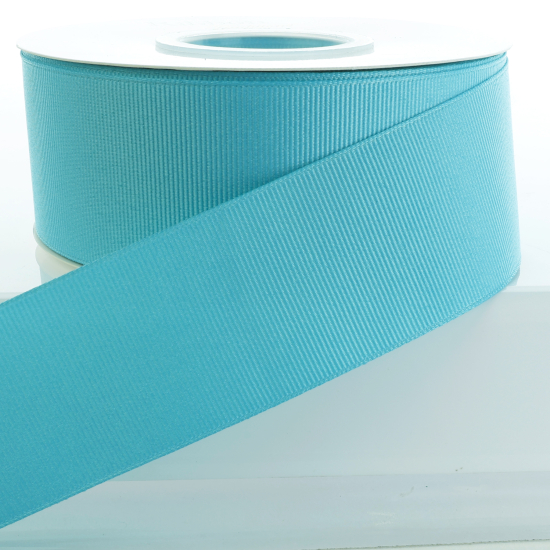 Light Turquoise Textured Grosgrain Ribbon