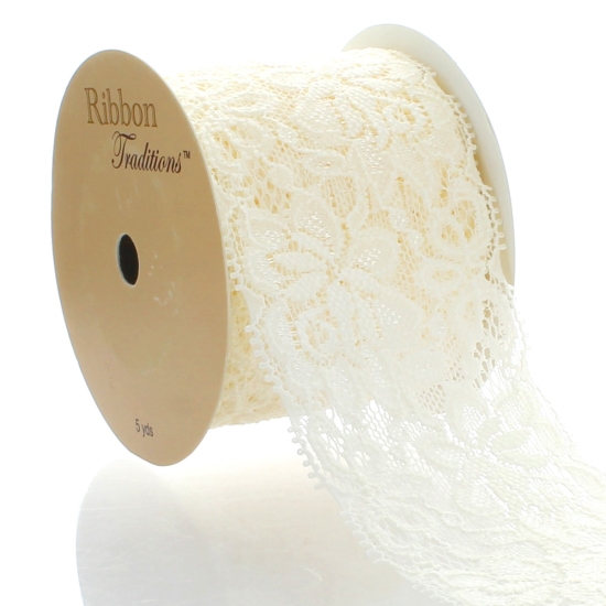 2.25" Stretch Elastic Lace Trim