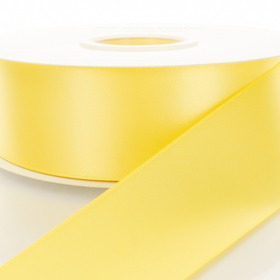 Lemon Double Faced Satin Ribbon 640