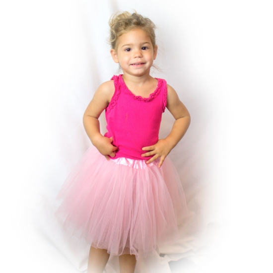 Little Girls Tutu 3-Layer Ballerina (4 mo. - 3T)