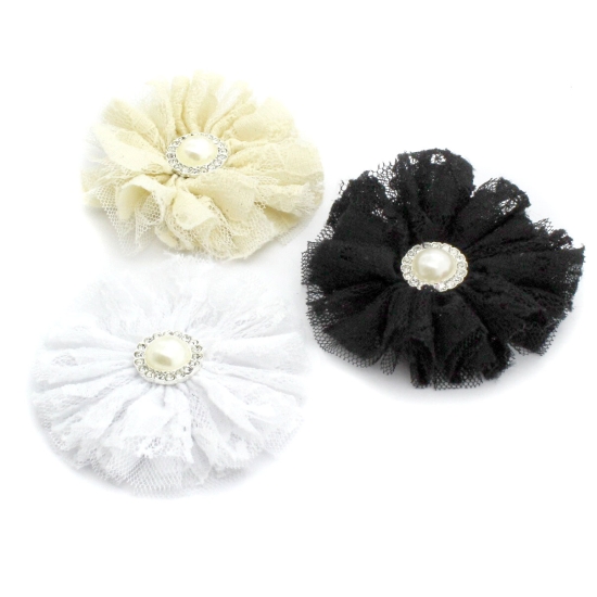 Lace/Tulle Ballerina Hair Flower