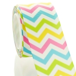 1.5" Multi Stripe Chevron ZigZag Grosgrain Ribbon