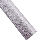 Medium Glitter Fabric Sheet Silver