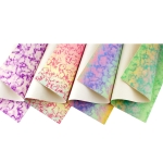 Neon Ombre Tie-Dye Glitter Canvas Sheet