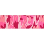 1.5" Pink Camo Grosgrain Ribbon