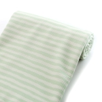 Sage Green Brush Stroke Stripes Bullet Fabric