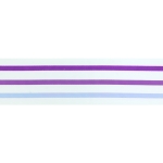 1.5" Lavender Bold Stripes Grosgrain Ribbon