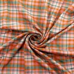 Blush Pink Mint Fall Plaid DBP Fabric