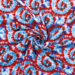 RWB Tie-Dye Swirl DBP Fabric