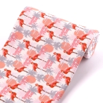 Summer Vibe Flamingos Bullet Fabric