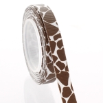 3/8" Giraffe Grosgrain Ribbon