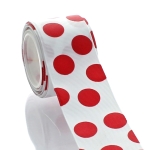 1.5" Large Red Dot Grosgrain Ribbon