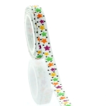 3/8" Halloween Stars Grosgrain Ribbon