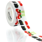 7/8" Santa Feet Grosgrain Ribbon