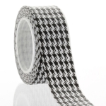 7/8" Houndstooth Grosgrain Ribbon