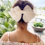 Cascading Chiffon Fabric Hair-Bow Pack - 6pc